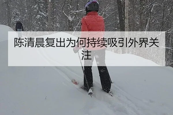 陈清晨复出为何持续吸引外界关注